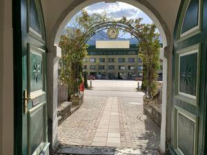 Blick vom Heimathaus (Quelle: Land OÖ, Aistleitner)