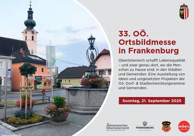 Ortsbildmesse Dorfentwicklung Stadtentwicklung (Quelle: Land OÖ.)