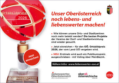 Ortsbildpreis (Quelle: Land OÖ.)